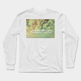 Forever Emily Dickinson Quote Long Sleeve T-Shirt